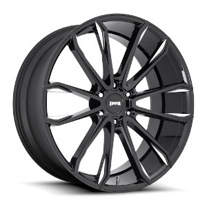 Dub Clout S252 Gloss Black W/ Milled Accents