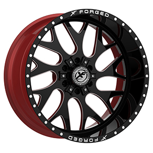 XF Flow XFX-301 Gloss Black Red Milled